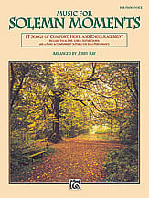 Music for Solemn Moments Vocal Solo & Collections sheet music cover